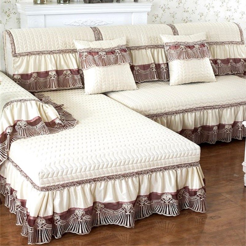欧式高档沙发垫布艺防滑四季通用萬能沙发套罩盖布巾贵妃全包定做