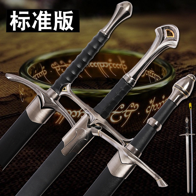 Fate命运长夜黑化Saber誓约胜利之剑全金属石中剑Excalibur未开刃-淘宝网