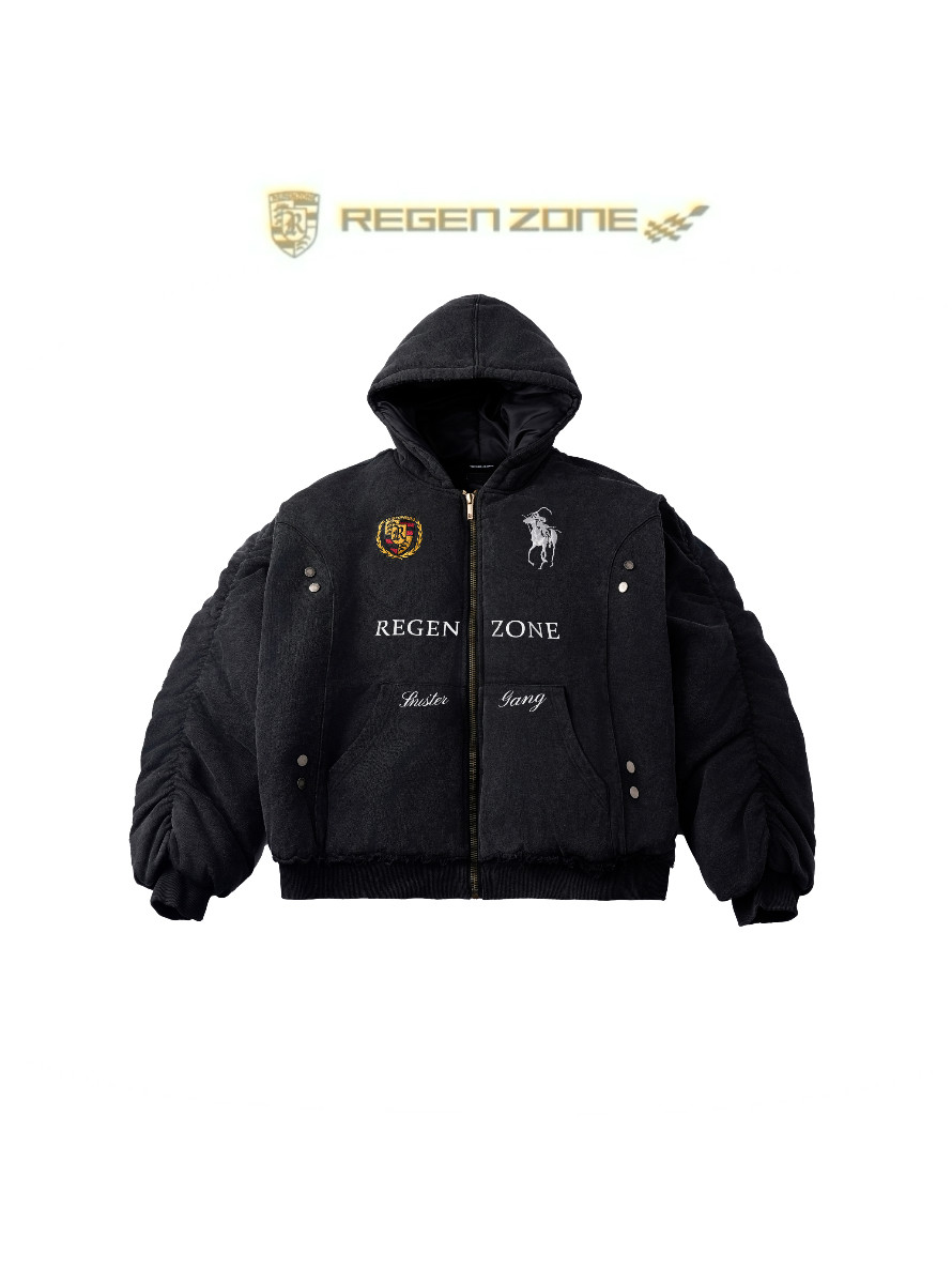 REGEN ZONE 25FW「SIAU」狩猎兽瞳蛇纹刺绣拼皮冷帽-淘宝网