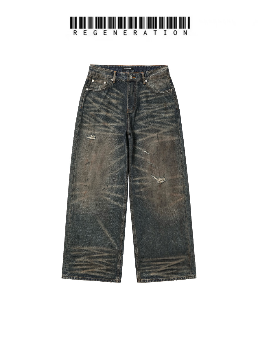 REGEN ZONE 25FW「SIAU」狩猎兽瞳蛇纹刺绣拼皮冷帽-淘宝网