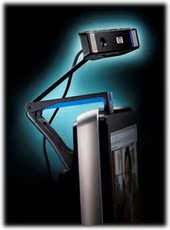 Камера hp惠普多功能高清摄像头360度广角旋转 内置立体声麦克风 gx607aa