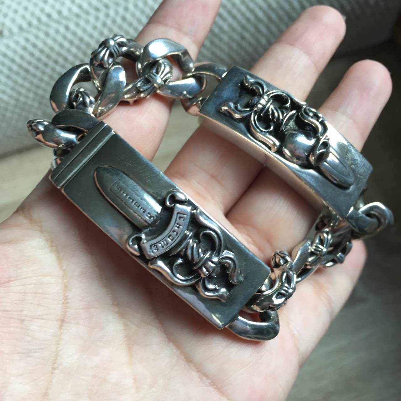 配送員設置 CHROME HEARTS 十字架手鏈925 その他 - grandatlantida.ar