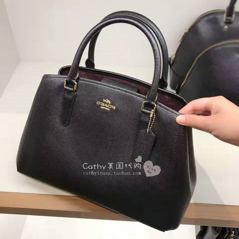 cathy美国正品代购 coach/蔻驰新款中号戴妃包女手提单肩包斜挎包