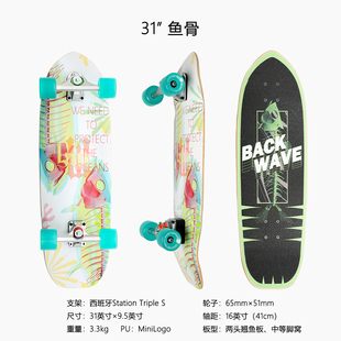 BackWave 2024年新品 陆地冲浪板 |高品质 优美设计 合理价格品牌