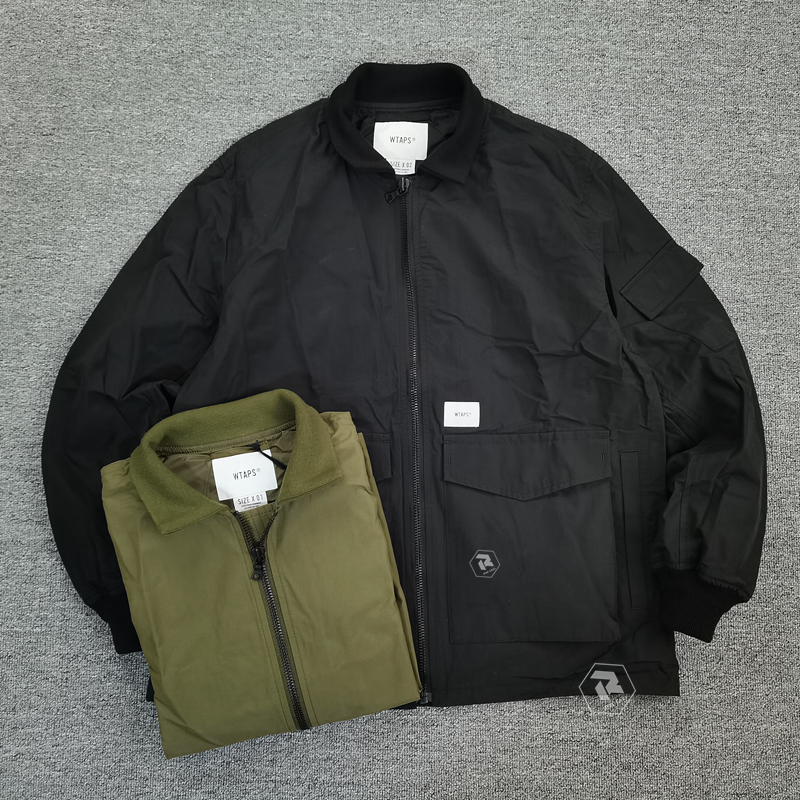 飘渺现货WTAPS WFS JACKET NYCO WEATHER拉链军事风夹克外套 18SS-Taobao