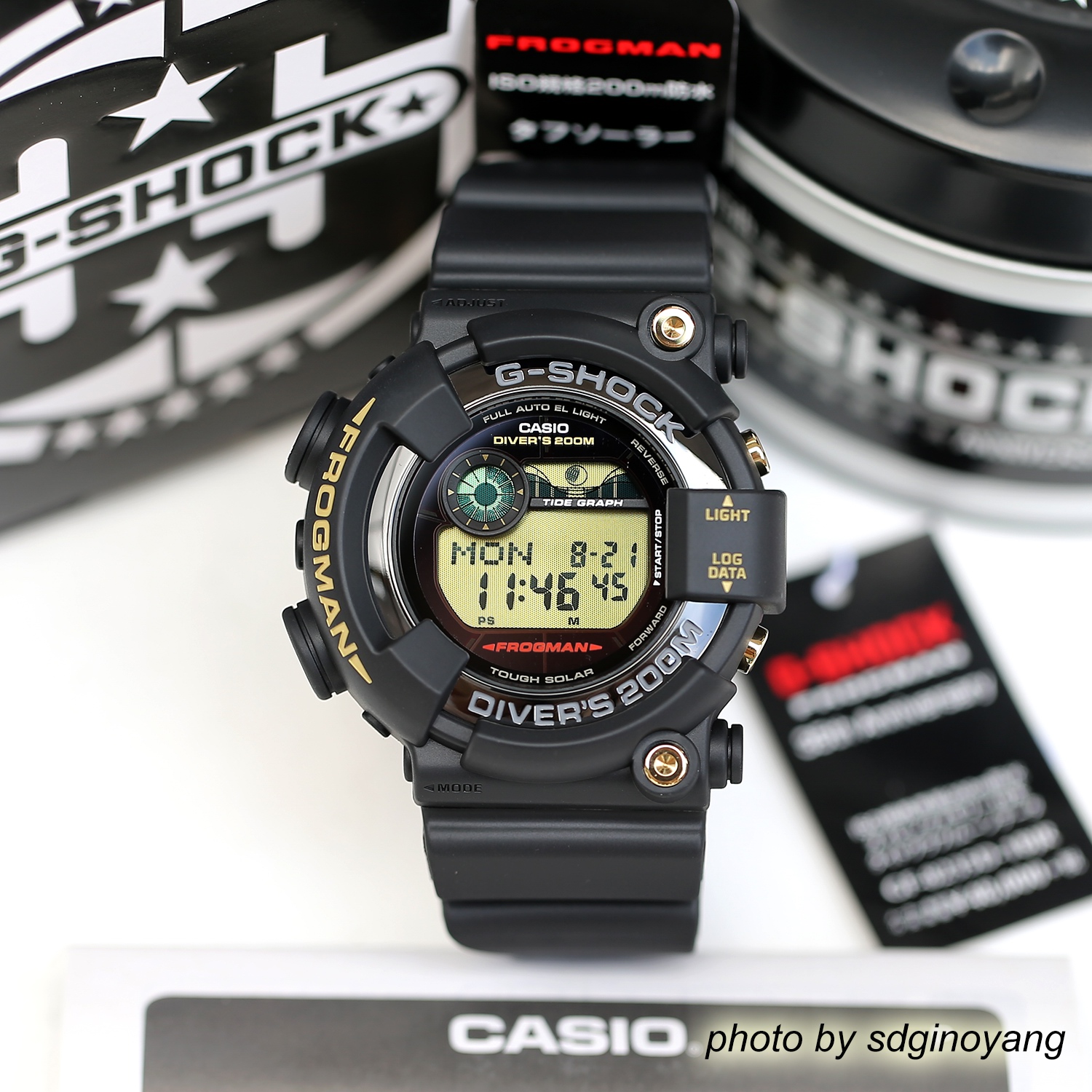 WCCS2000金蛙 DW-9902GWC-8JR FROGMAN-