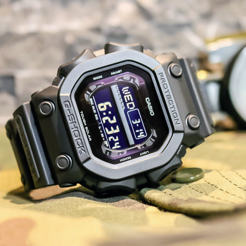 CASIO方塊手錶男錶運動太陽能電波藍牙方形GW-M5610-1/B5600BC-1B