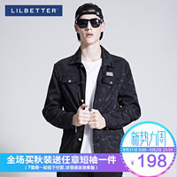 Lilbetter夹克男 迷彩秋装外套青少年潮牌外衣韩版休闲夹克衫男士