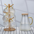 Thickened High Temperature Resistant Glass Hammer Pattern Cold Kettle Heat-resistant Explosion-proof Cold Kettle Fruit Juice Kettle Multipurpose Kettle Set Household Thickened High Temperature Resistant Glass Hammer Pattern Cold Kettle Heat-resistant Explosion-proof Cold Kettle Fruit Juice Kettle Multipurpose Kettle Set Household