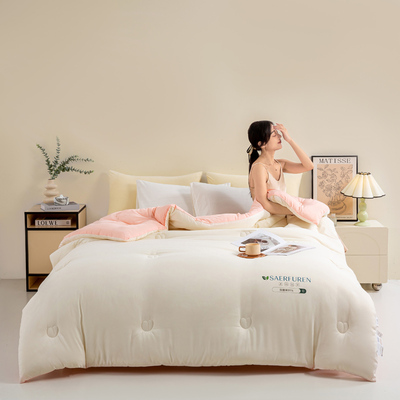 A类母婴级5D云感双拼被子加厚冬被