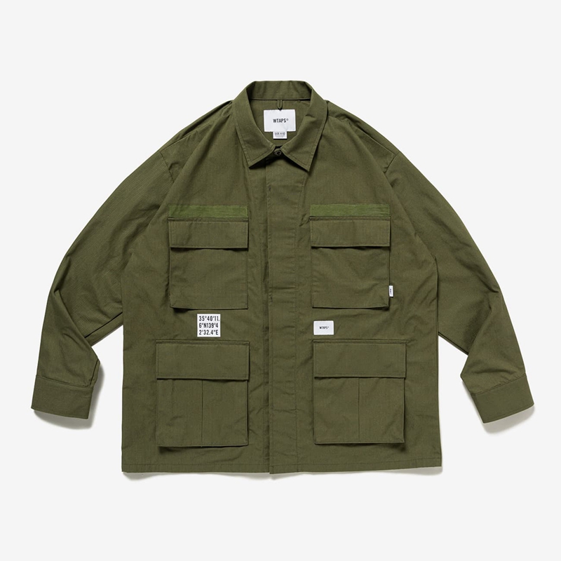 四季出品現貨WTAPS VERT JACKET CTPL WEATHER工裝夾克外套男23SS-Taobao