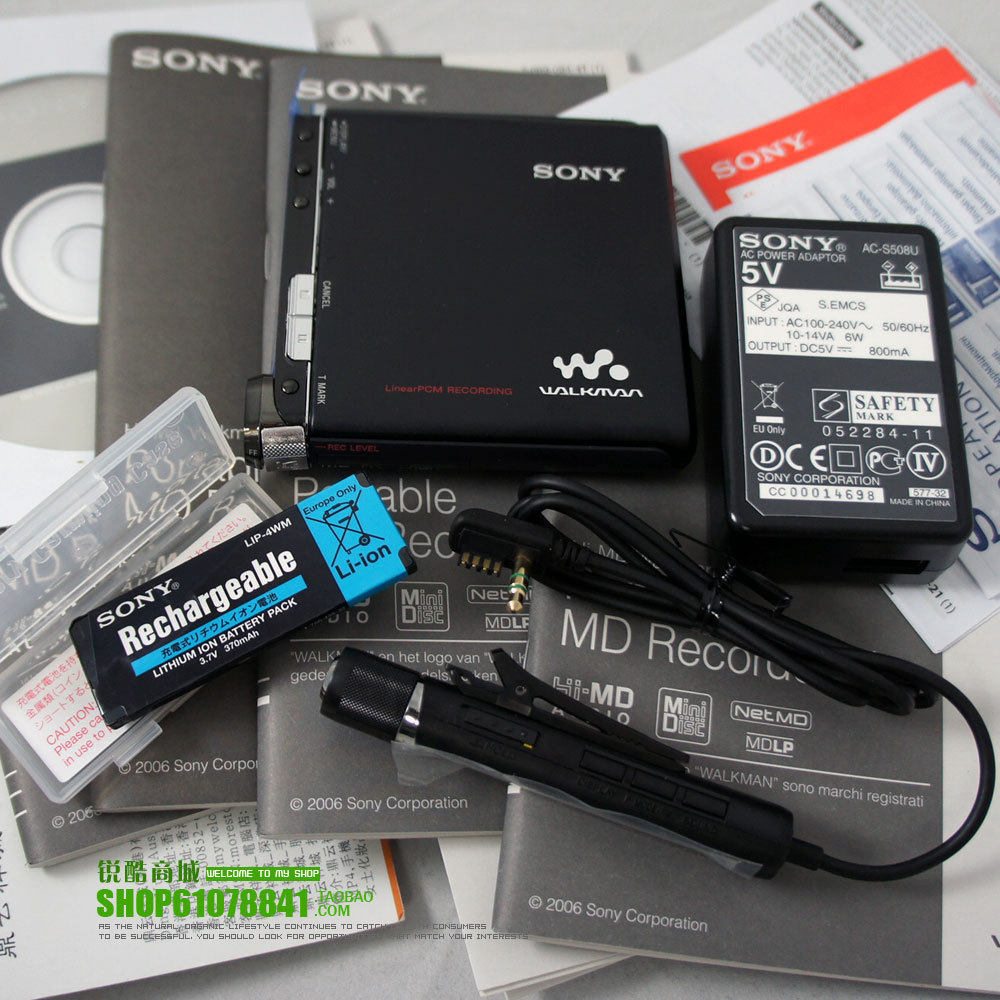 MDплеер Sony HiMD Walkman MZRH1 HIMD/MD, купить в интернет магазине