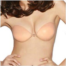 Купальный лиф 硅胶隐形无痕文胸贴 游泳衣胸垫防水胸贴 泳装婚纱隐形胸罩内衣 Top