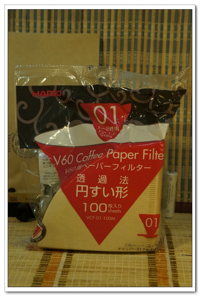 Фильтр для кофе HARIO V60 V01 100 VCF-01-100M