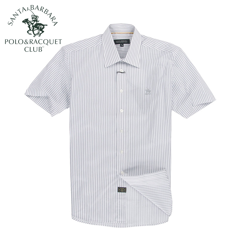Рубашка мужская Santa Barbara, Polo & Racquet Club ps12wh127 Polo рубашка мужская santa barbara polo