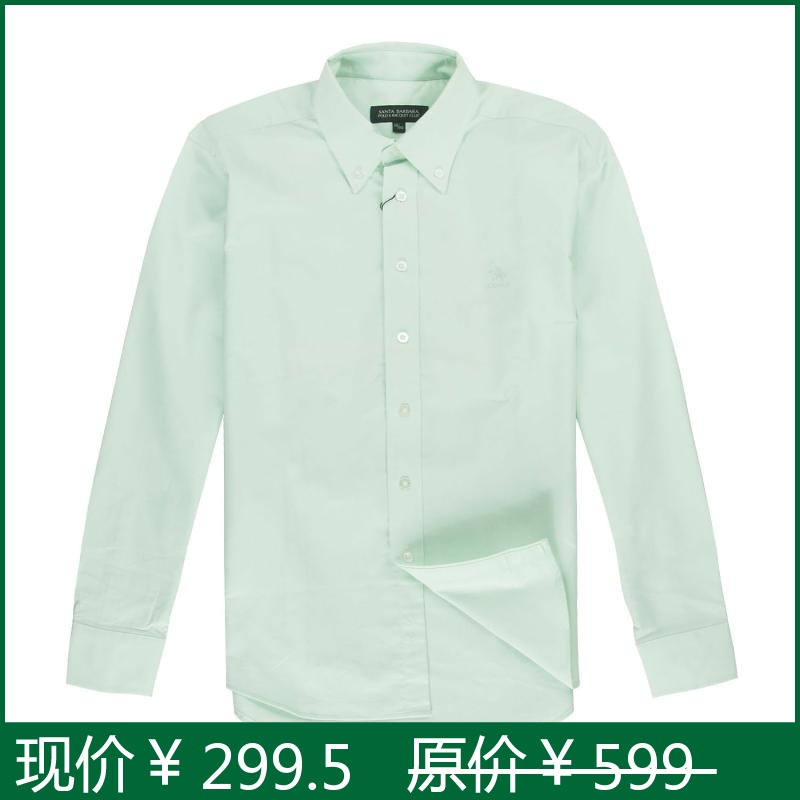 Рубашка мужская Santa Barbara, Polo & Racquet Club ps10wh004 POLO рубашка мужская santa barbara polo