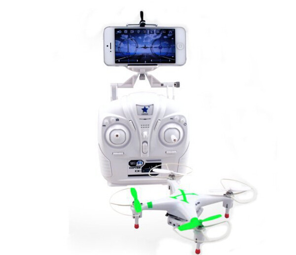 Вертолет на электро-, радиоуправлении ET RC Quadcopter With Camera Drone Iphone Wifi Helicopter Dron