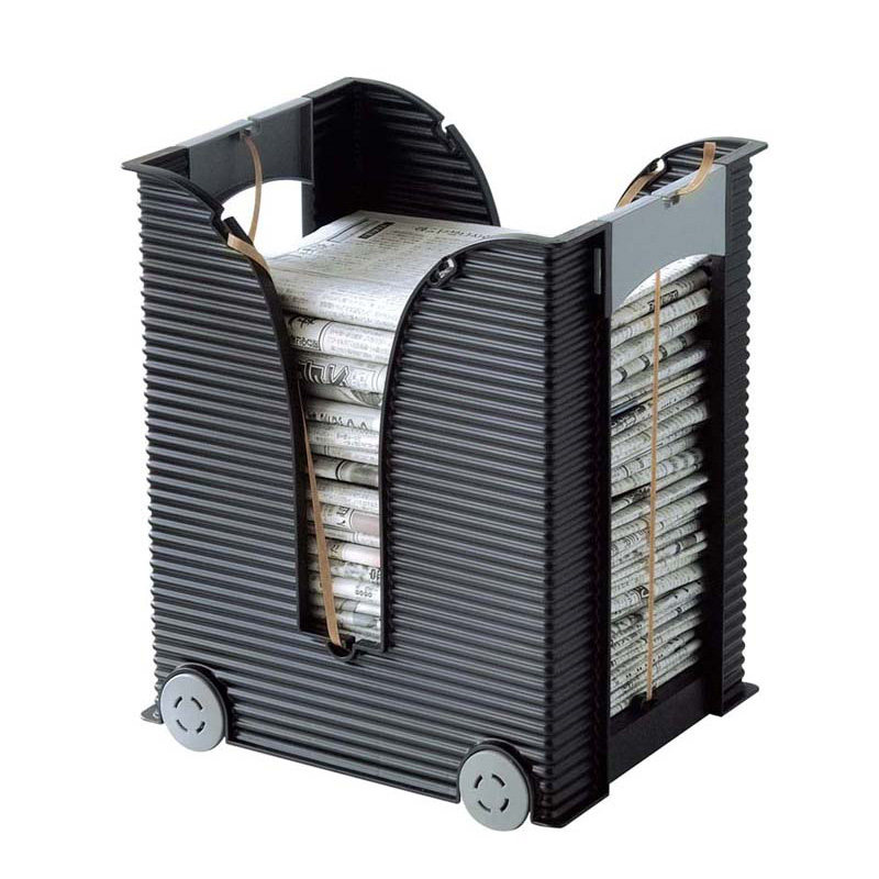 日本进口办公室报刊架书架杂志书报架收纳架塑料报纸架客厅置物架