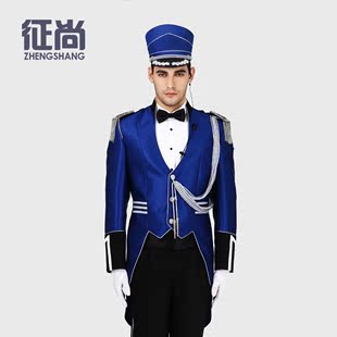 征尚高级定制2015新款礼宾服装春秋套装星级酒店会所门童保安服装