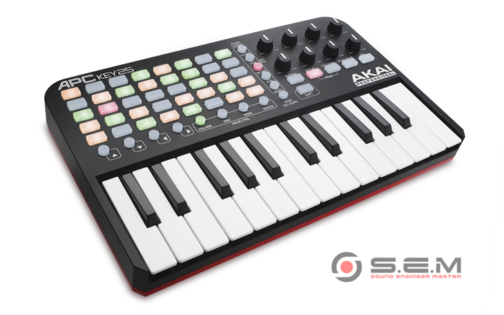 Купить MIDI-клавиатура ключевые акаи Акаи БТР 25 25-ключ MIDI ...
