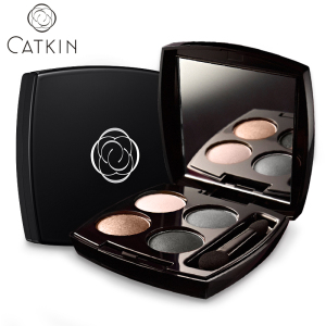 【大地色珠光系列】大开眼界四色眼影+ 赠彩妆小样