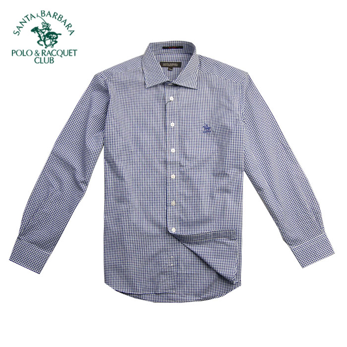 Рубашка мужская Santa Barbara, Polo & Racquet Club ps11wh010 POLO рубашка мужская santa barbara polo