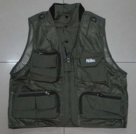 Профессиональный жилет фотографа NIKON 
Профессиональный жилет фотографа NIKON