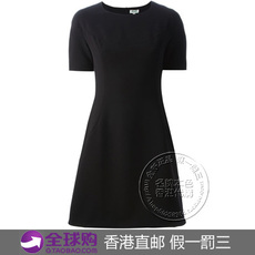 Женское платье kenzo/高田贤三正品代购15秋冬新款女裝女士休闲a字形连衣裙