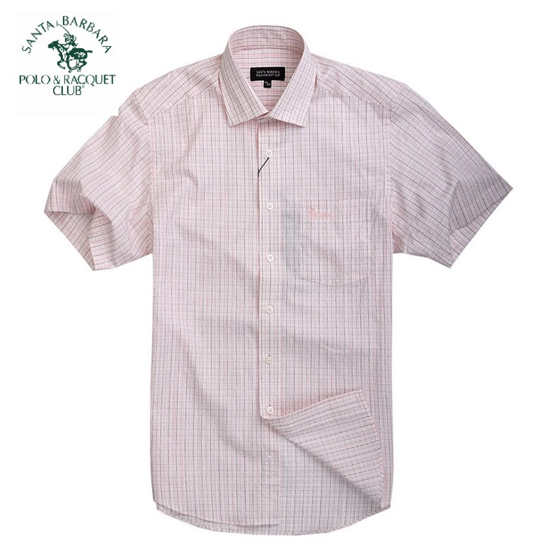 Рубашка мужская Santa Barbara, Polo & Racquet Club ps11wh114 POLO рубашка мужская santa barbara polo
