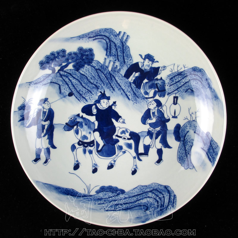 

Декоративная тарелка Jingdezhen