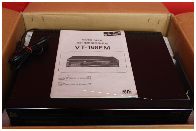 二手原装进口99成新日本HITACHI日立VT-M777EM录像机VHS磁带机