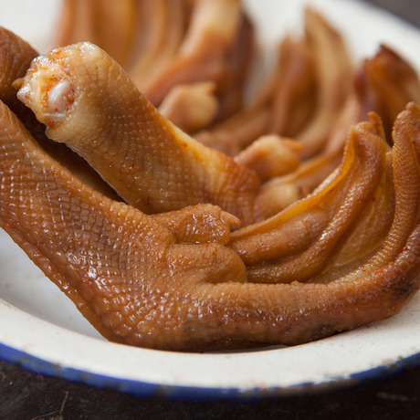 阿燕姐招牌熏鸭爪熏味鸭掌超四川绝味周黑鸭特产私房菜肉类零食