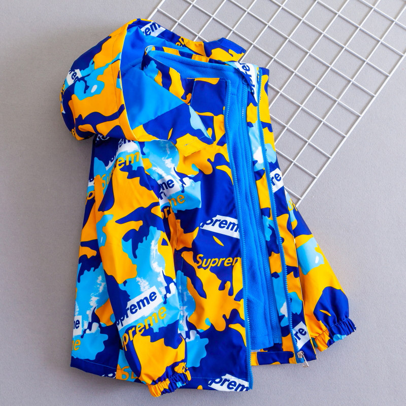 男童外套春秋款2021新款儿童冲锋衣加绒洋气风衣童装三合一可拆卸