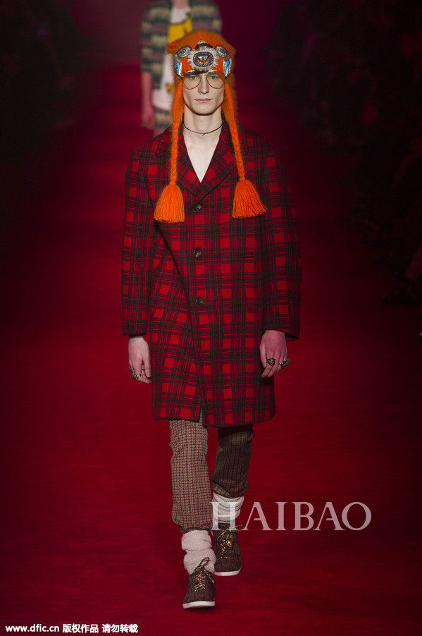 古驰(gucci) 2016秋冬男装秀