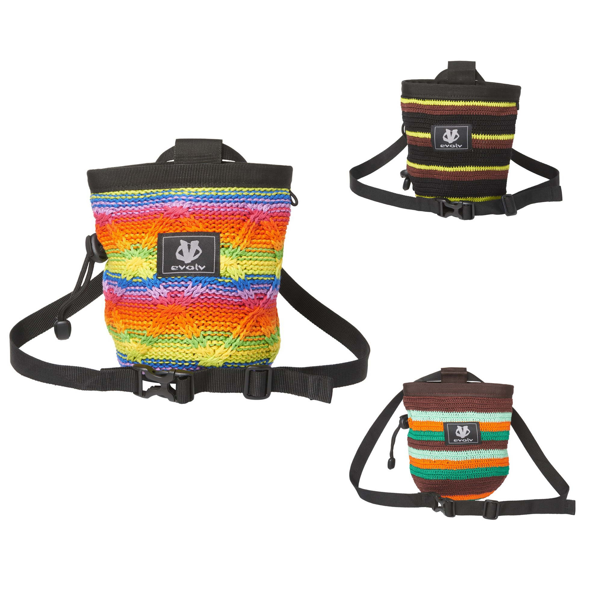 Evolv Knit Chalk Bag-Cantina