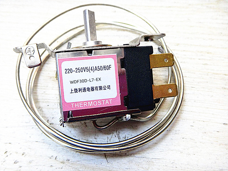 uxcell 冷凍機サーモスタット 温度制御 WDF20 3ピン 6A冷凍