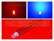 3 мм красные и синие двойные красные орхидеи, матовая матовая Sclav Mog -Mog At ...