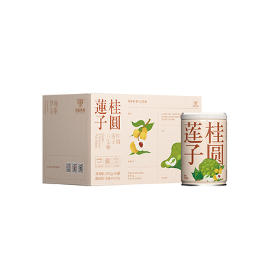 同福食品红豆雪耳八宝粥280g*10罐