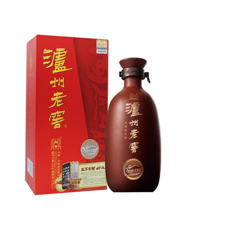 年份老酒】52度泸州老窖百年酒C款浓香型白酒500ml*1瓶纯粮酒评价