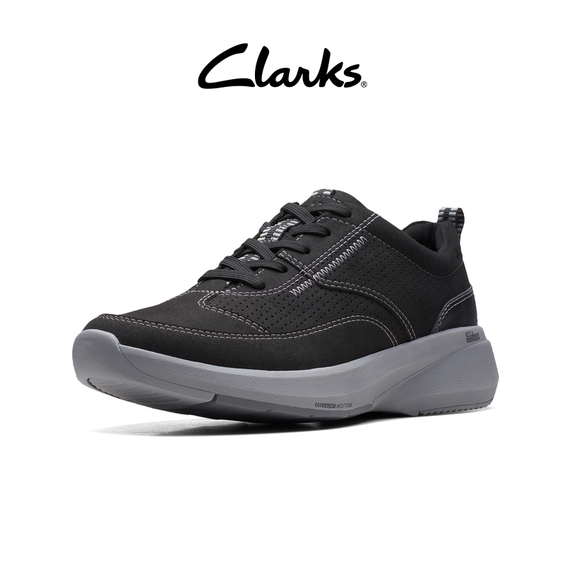 2023春夏款，Clarks 其乐 Lehman Mix 雷曼系列 男士轻量缓震休闲鞋