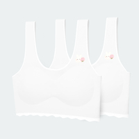 朵熙儿冰丝少女小背心