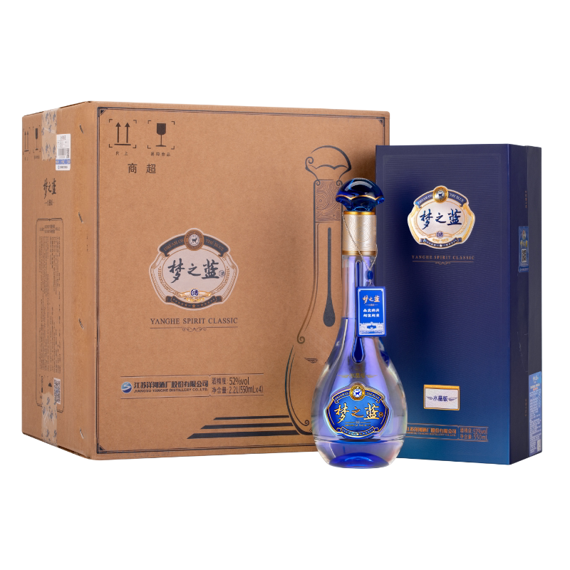 洋河大曲55度500mL*6瓶官方自营旗舰店浓香型白酒【无手提袋】评价- 淘宝网