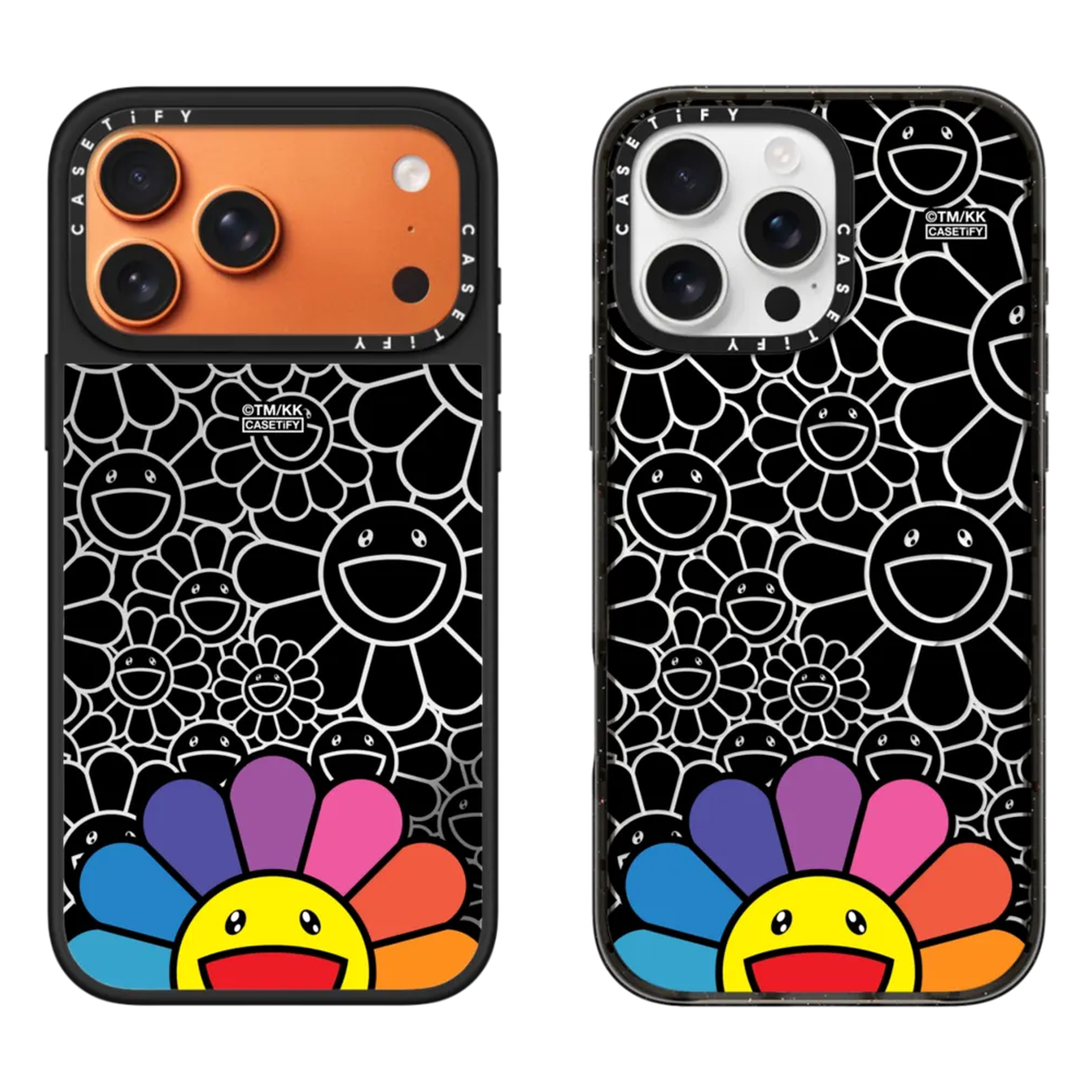 现货CASETiFY村上隆粉色太阳花FLOWERS BLOOM适用苹果iPhone17ProMax
