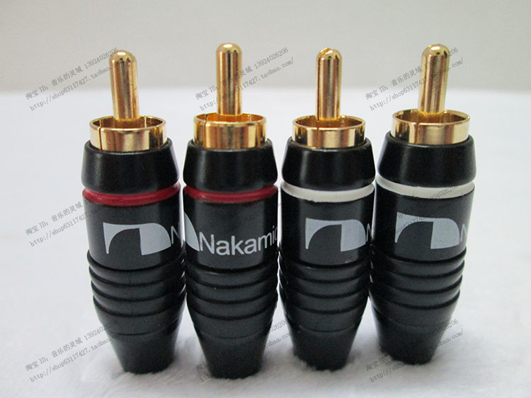 RCA-коннектор Nakamichi RCA RCA 
RCA-коннектор Nakamichi RCA RCA