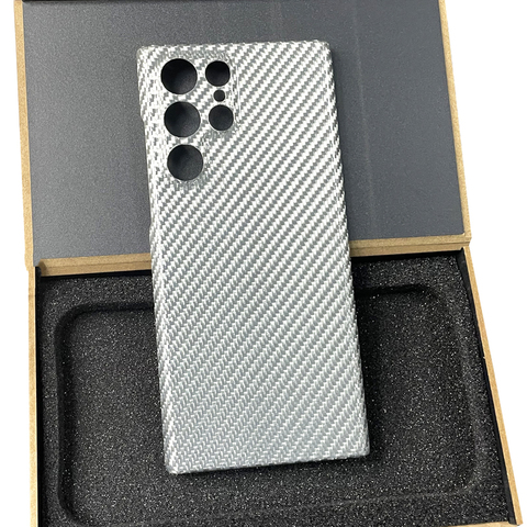 S24, S24 Plus, S24 Ultra Rimless Borderless Frame Lightweight Magnetic Hollow Heatsink Heat Dissipation Carbon Fiber Samsung