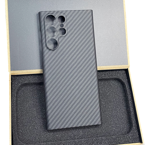 S24, S24 Plus, S24 Ultra Rimless Borderless Frame Lightweight Magnetic Hollow Heatsink Heat Dissipation Carbon Fiber Samsung