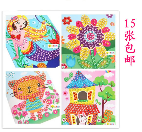 粘土贴画图片大全