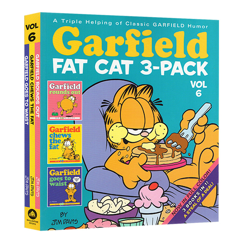 洋書Garfield Fat Cat 3-Pack(ガーフィールド英語漫画)10-