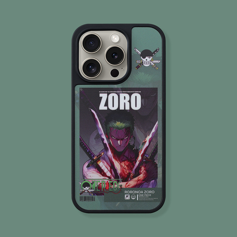 One Piece Anime Luffy Zorro 15, 14, 13, 12, 11 iPhone Case