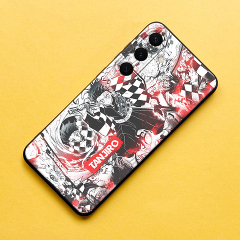 Anime – Demon Slayer Matte Soft Silicone TPU S24, S24 Plus, S24 Ultra, S23, S23 Plus, S23 Ultra, S22, S22 Plus, S22 Ultra